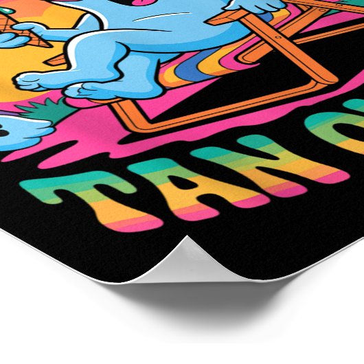 Dead Inside Tan beroemd gemaakt door Funny Ghost S Poster (Hoek)