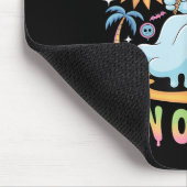 Dead Inside Tan Outside Funny Ghost Summerween (1) Muismat (Hoek)