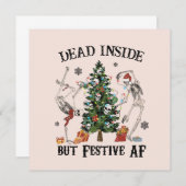 Dead Inside | Vreemde kerst (Voorkant / Achterkant)