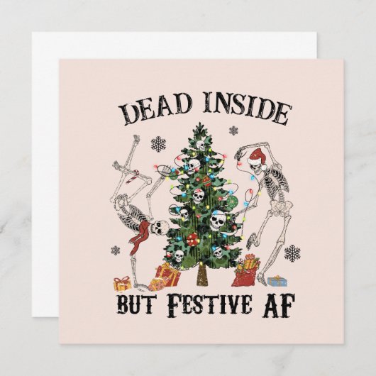 Dead Inside | Vreemde kerst (Voorkant / Achterkant)