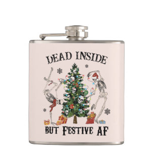 Dead Inside   Vreemde kerst Heupfles