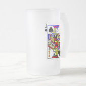 Dead Jack Frosted Beer Glass Matglas Bierpul (Voorkant rechts)