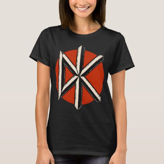 Dead Kennedys Op Rode Cirkel T-shirt (Voorkant)