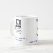 Dead Lawyer™ Airlines Lawyer Coffee Mok (Voorkant links)