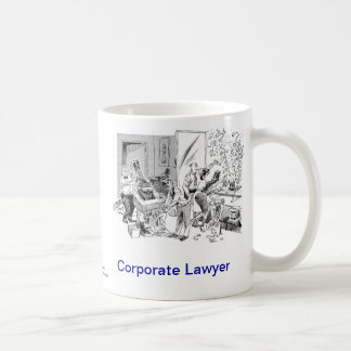 Dead Lawyer™ Corporate Lawyer Coffee Mok