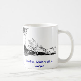 Dead Lawyer™ Medical Malpractice Lawyer Coffee Mok