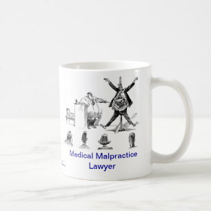Dead Lawyer™ Medical Malpractice Lawyer Coffee Mok
