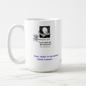 Dead Lawyer™ One Percenter's Lawyer Coffee Mok (Links)