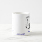 Dead Lawyer™ Personal Injury Lawyer Coffee Mok (Center)