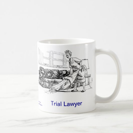 Dead Lawyer™ Proefversie van Lawyer Coffee Mok (Rechts)