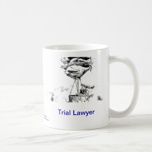 Dead Lawyer™ Proefversie van Lawyer Coffee Mok (Rechts)