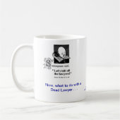 Dead Lawyer™ Securities Lawyer Coffee Mok (Links)