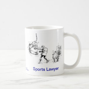 Dead Lawyer™ Sports Lawyer Coffee Mok