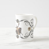 Dead Leaf Mantis Porselein Kop (Voorkant rechts)