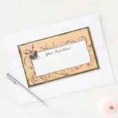 Dead Leaf Mantis Rechthoekige Sticker (Envelop)