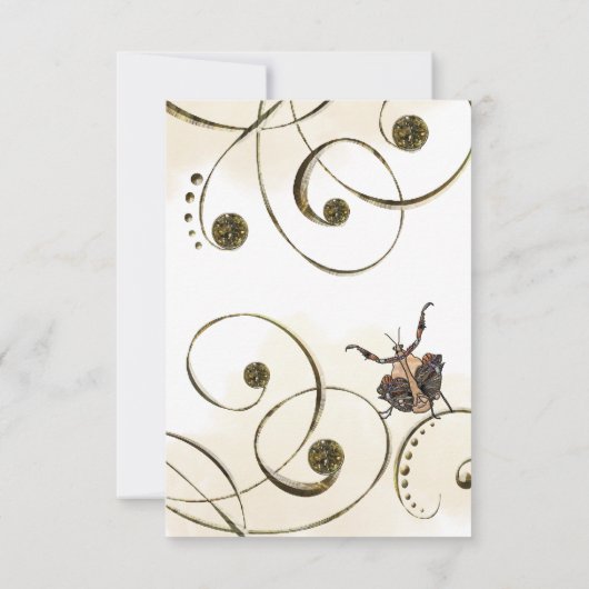 Dead Leaf Mantis RSVP (Achterkant)