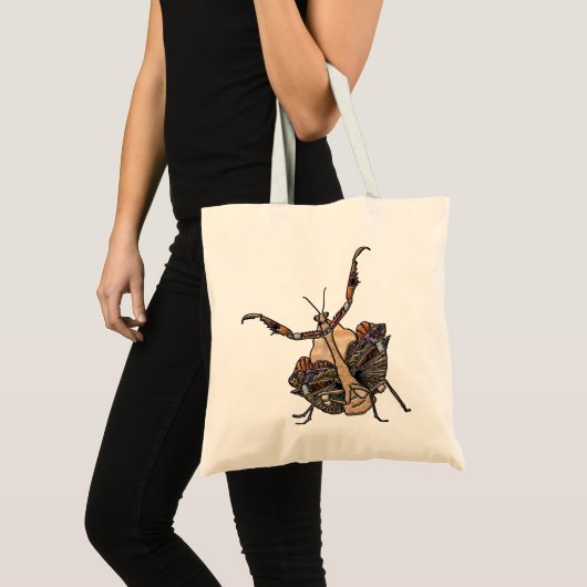 Dead Leaf Mantis Tote Bag (Voorkant (product))
