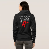 DEAD LETTER JACKET A+ HOODIE (Achterkant volledig)