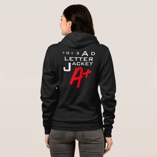 DEAD LETTER JACKET A+ HOODIE (Achterkant volledig)