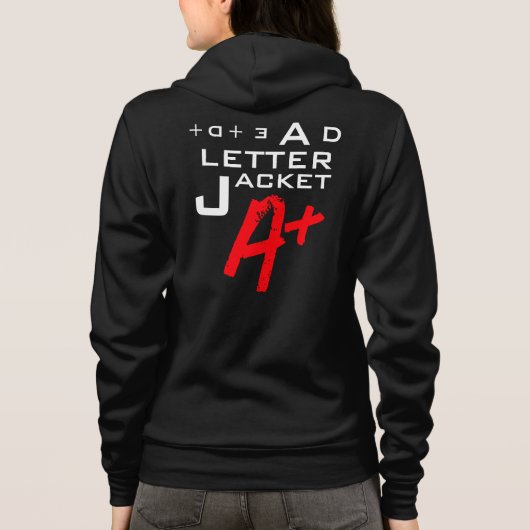 DEAD LETTER JACKET A+ HOODIE (Achterkant)