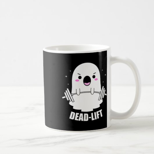 Dead Lift Ghost Halloween1 Koffiemok (Rechts)