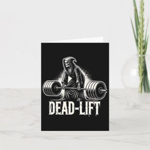 Dead-lift - Grim Reaper Halloween Gym Workout Body Kaart