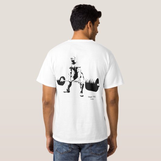 Dead Lift war T-shirt (Achterkant volledig)