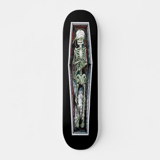 Dead Man Coffin Element Park Board Persoonlijk Skateboard (Voorkant)
