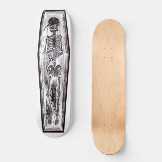 Dead Man Coffin Element Park Board Skateboard (Voorkant)