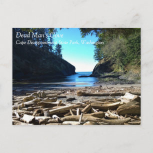 Dead Man Cove, Cape Dispression, Washington Briefkaart