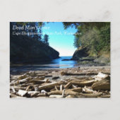 Dead Man Cove, Cape Dispression, Washington Briefkaart (Voorkant)