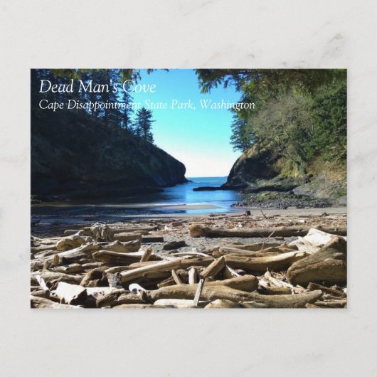 Dead Man Cove, Cape Dispression, Washington Briefkaart (Voorkant)