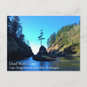 Dead Man Cove, Cape Dispression, Washington Briefkaart (Voorkant)