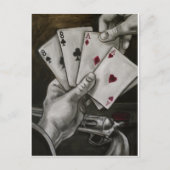 Dead Man Hand Briefkaart (Voorkant)