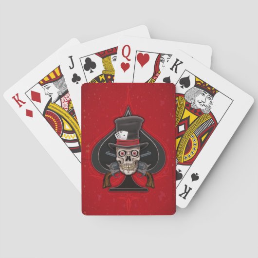 Dead Man Hand van Mike Lemos Speelkaarten (Achterkant)