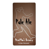 Dead Man Home Made Bierlabels Etiket (Voorkant)