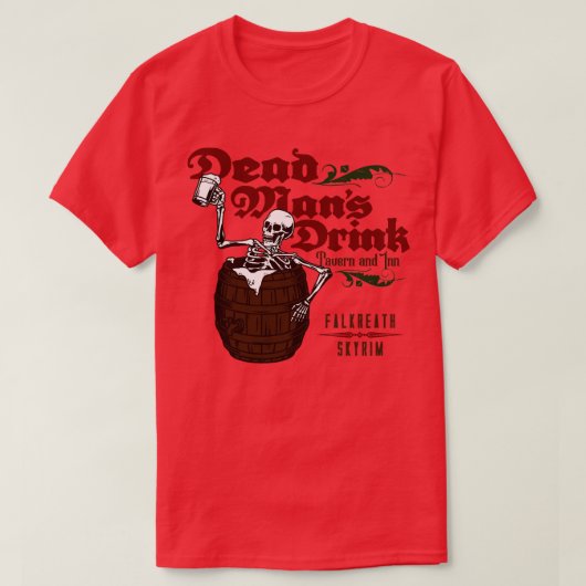 Dead Mans Drink T-shirt (Design voorkant)