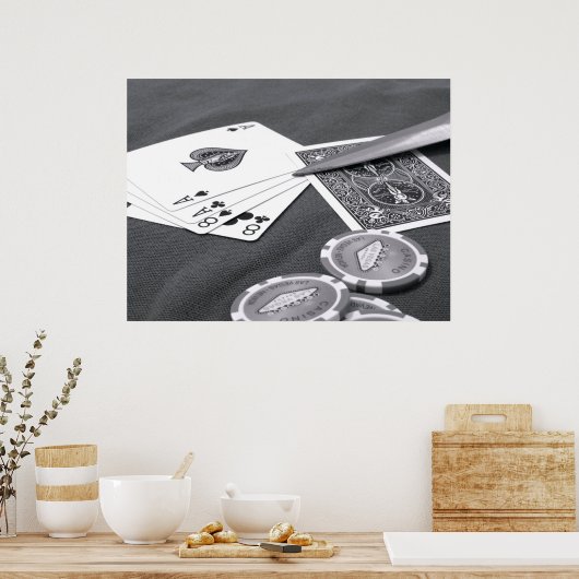 Dead Mans Hand Poster (Keuken)