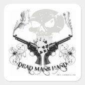 Dead Mans Hand Sticker (Voorkant)