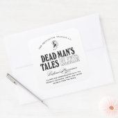 Dead Man's Tales Elixir Vierkante Sticker (Envelop)