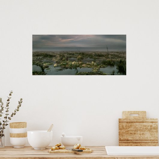 Dead Marshes Poster (Keuken)
