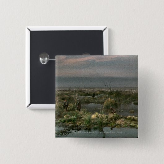 Dead Marshes Vierkante Button 5,1 Cm (Voorkant /achterkant)