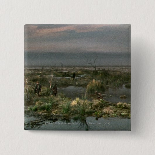 Dead Marshes Vierkante Button 5,1 Cm (Voorkant)