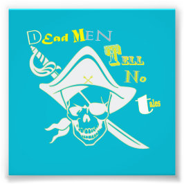 Dead Men Tell Tales Foto Afdruk