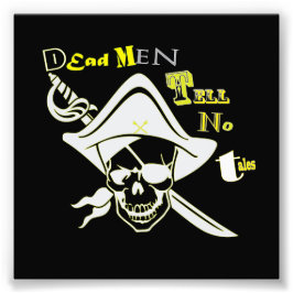 Dead Men Tell Tales Foto Afdruk