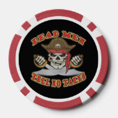 Dead Men Tell Tales Poker Chips (Achterkant)