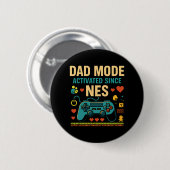 Dead Mode Geactiveerde NES Retro Gamer Art Ronde Button 5,7 Cm (Voorkant /achterkant)