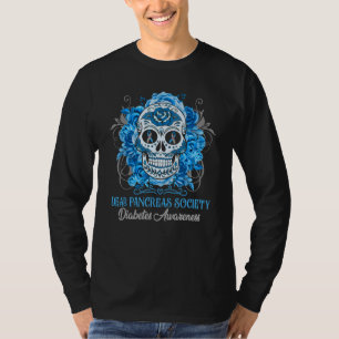Dead Pancreas Society Diabetes Awareness Rozen Sug T-shirt