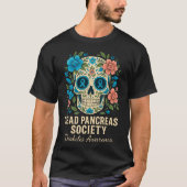 Dead Pancreas Society Sugar Diabetes Awareness Sku T-shirt (Voorkant)
