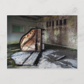 Dead Piano Briefkaart (Voorkant)